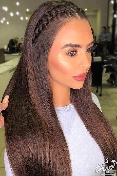 مدل بافت موی جلوی سر